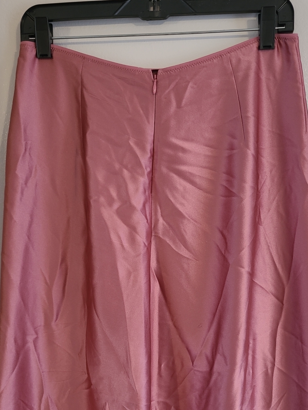 Vince 100% Silk Mauvy Pink Midi Slip Skirt Bias Cut Sz 6 Flattering Dainty Chic - Picture 9 of 13